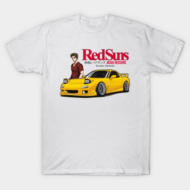 Redsuns Keisuke takahashi T-Shirt by MOTOSHIFT